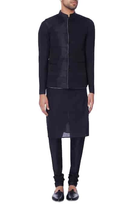 Buy Devanshi Didwania Grey Multi-colored Printed Reversible Jacket ...