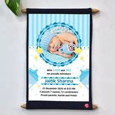 Buy Personalised Baby Boy Announcement Scroll with exciting offers from ...