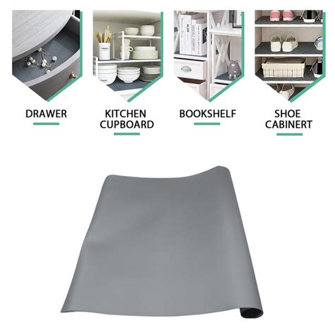 Multipurpose Anti-Slip Bathroom Kitchen Cabinet Drawer Shelf Mat Liner ...
