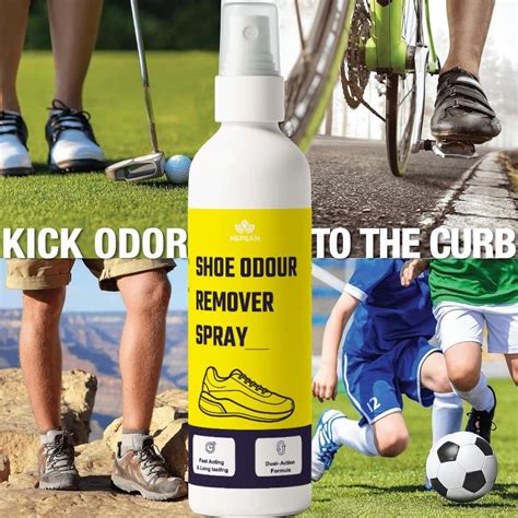 NEPSAN Shoe odour Spray - Shoe Deodorizer & Smell Remover Spray 100ml ...