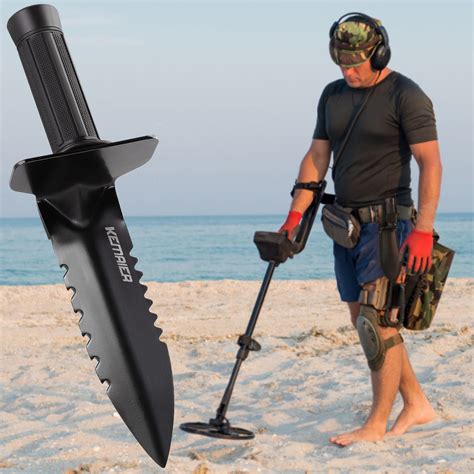 Snapklik.com : Metal Detector Shovel, Kemaier Heavy Duty Double ...