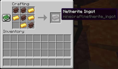 Image result for Netherite Table Recipe