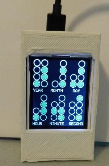 Image result for High-Tech Clock Binary
