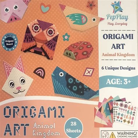 PepPlay Paper Origami Art Animal Kingdom — Toycra