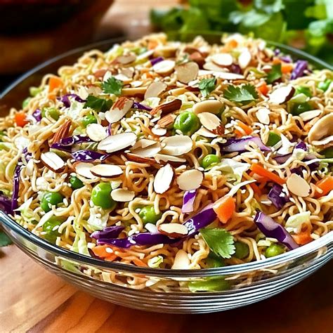 Crunchy Asian Ramen Noodle Salad That Will Delight You!