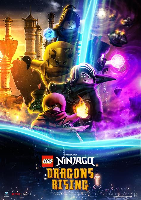 LEGO NINJAGO : DRAGONS RISING 2 POSTER BY HAMADA NINJA | Ninjago dragon ...