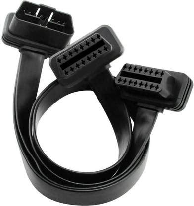 Xsentuals OBD-II Extension Cable Y Type 16 pin OBD2 OBDII Diagnostic ...