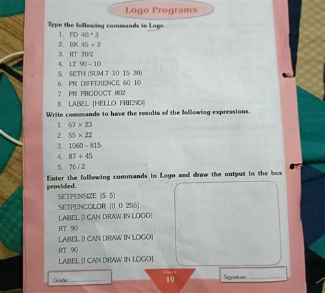 Basic Logo Commands 的图像结果