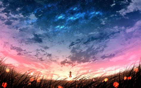 Sunset Anime Wallpapers - Wallpaper Cave