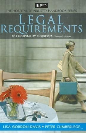 Buy Legal Requirements for Hospitality Businesses Book Online at Low ...