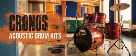 Arctic Cronos 5-Piece Drum Set Red with Cymbals & Throne – Guitar World ...
