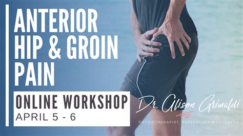 Anterior Hip and Groin Pain Online Workshop 2025