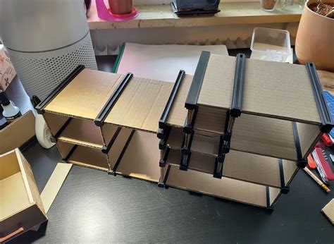 Image result for Cardboard Storage Drawer Units