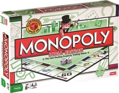 FUNSKOOL Monopoly - India Edition Money & Assets Games Board Game ...