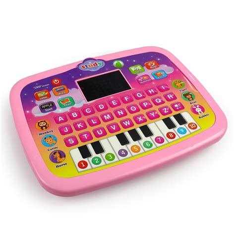 Educational Computer for Kids , Intelligence Game Toy with Sound for K ...