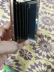 Stealodeal Rose Gold RFID Credit 6 Slot Card Holder for Men & Women ...