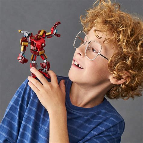 Buy LEGO Marvel Avengers Iron Man Mech 76140 Kids’ Superhero Mech ...