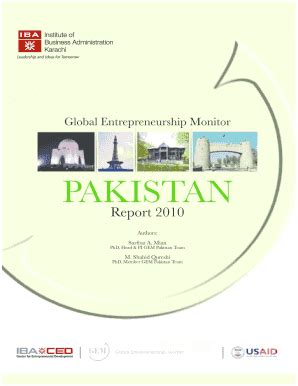 Fillable Online pdf usaid Chapter 2: Findings of GEM Pakistan 2010 ...
