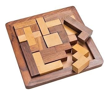 Buy Craftland Wooden Jigsaw Puzzle - Wooden Toys/Games for Kids ...