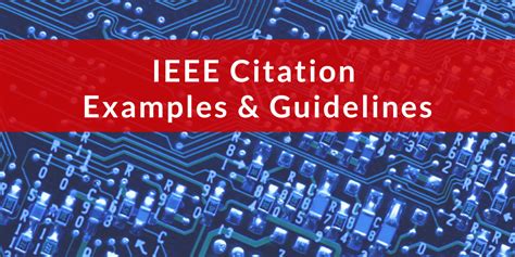 Image result for IEEE Citation Example