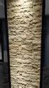 Rockface Wall Cladding - Etagold Marble Rock Face Mosaic Tiles ...