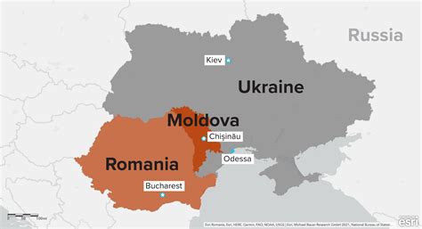 Romanian Language Map