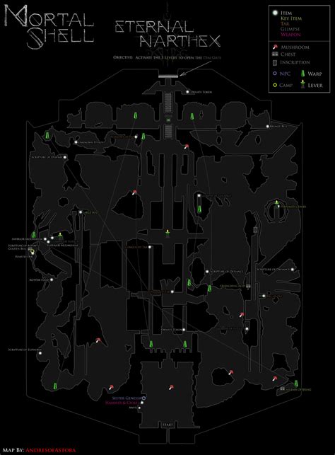 Image result for Mortal Shell World Map