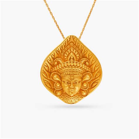 Stunning Goddess Durga Pendant