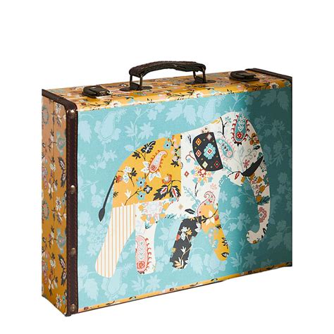 Buy Chumbak Printed Pixe Paisley Ele Trunk (M) Online