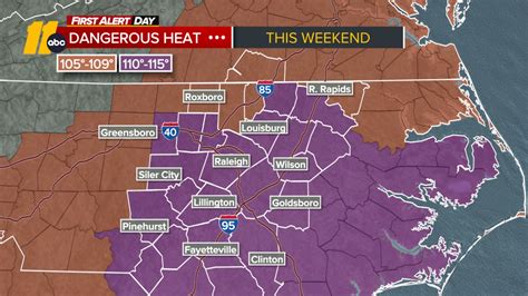Extreme Heat Warning Issued in central NC, Sandhills - ABC11 Raleigh-Durham