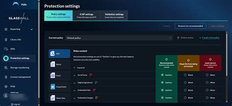 Image result for Protection Settings