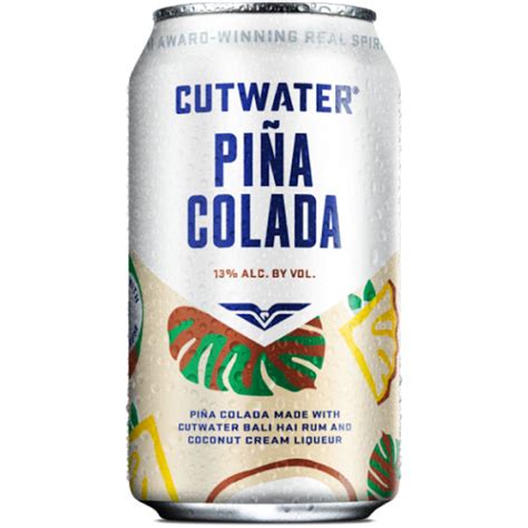 Cutwater Pina Colada 12oz Sng Cn - Luekens Wine & Spirits