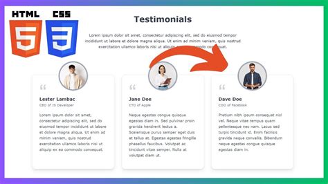 Image result for Testimonoial CSS/HTML GitHub