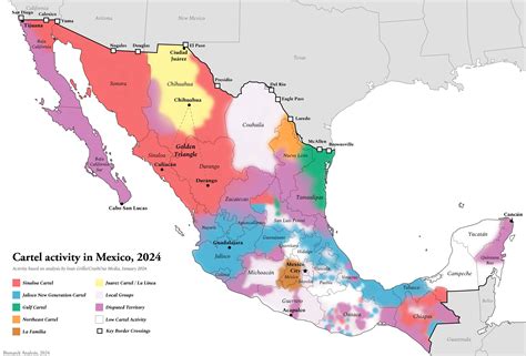 Map of Drug Cartels in Mexico 2024 : r/rusCopyPasta