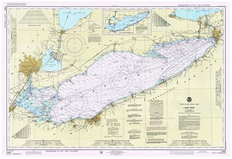 Lake Erie Boating Map at Hamish Gellatly blog