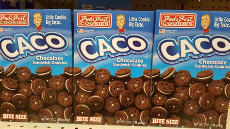 "Caco" cookies : crappyoffbrands
