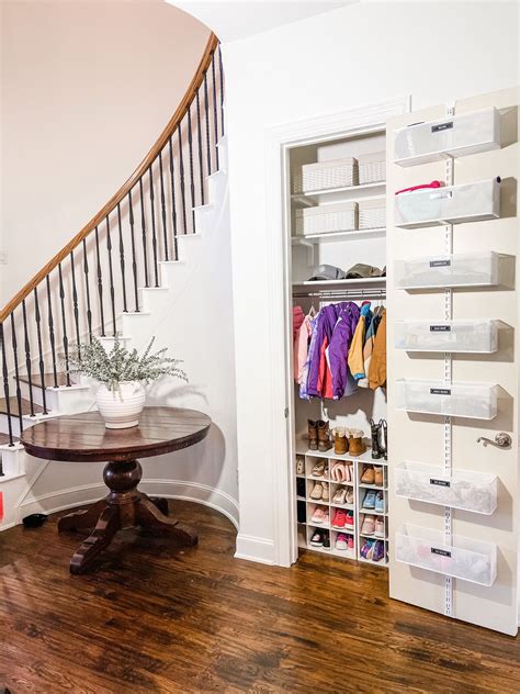 Entry closet organization – Artofit