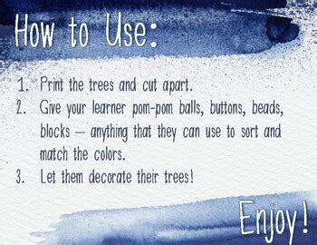 Image result for Christmas Tree Color Sorting