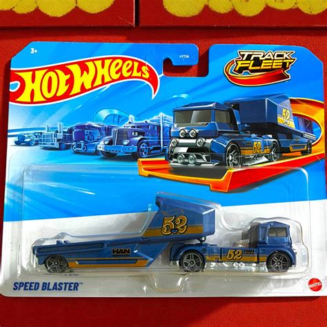 Original Hot Wheels Premium HYT56 - Speed Blaster Track Fleet (2025 Ed ...