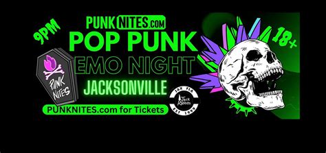 Pop Punk Emo Night JACKSONVILLE by PUNKNITES, Jack Rabbits Live ...