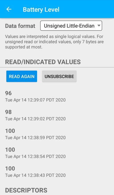 Ble Example with Code 的图像结果