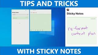 Sticky Notes Tutorial 的图像结果