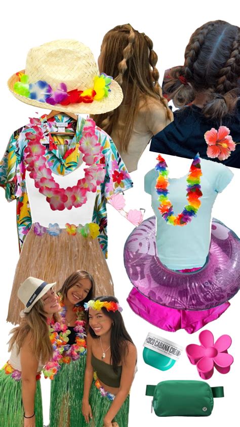Hawaiian football outfit theme preppy | Football outfits, Hawaiian ...