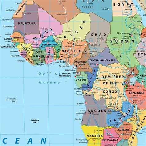 Buy High-Quality Political World Map Wallpaper for Walls Online – Life ...