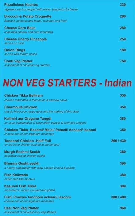 Menu at Round about Bar And kitchen, Mumbai