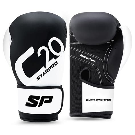 Buy Starpro Boxing Gloves - PU Leather - 8oz 10oz 12oz 14oz 16oz - Men ...