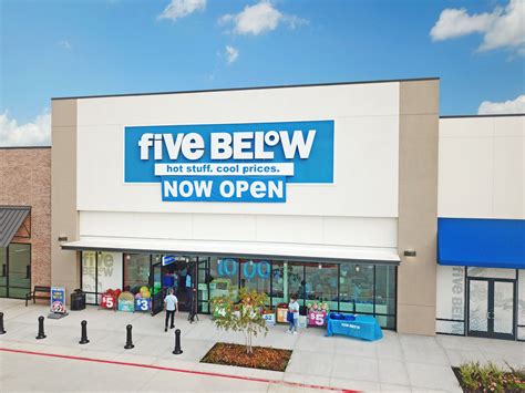 What Time Does 5 And Below Open