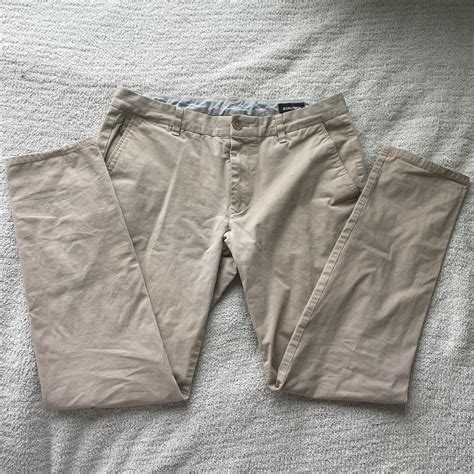 Bonobos work khaki pants Size 33” with 32... - Depop