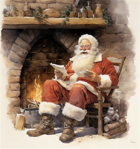 Christmas Santa Claus Art Free Stock Photo - Public Domain Pictures