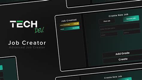Image result for Job Creator Fivem Script